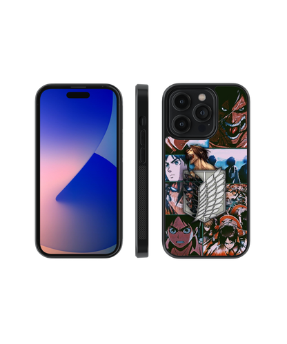 Titan's Badge | Attack on Titans - Glass Case Cover | Code: 190