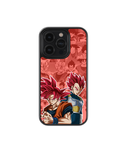 Goku & Vegeta Fusion | Dragon Ball - Glass Case Cover | Code: 124