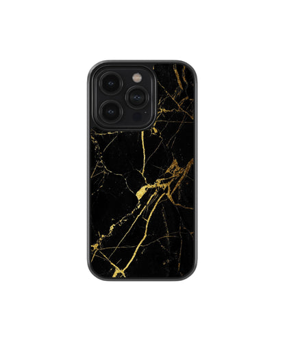 Black Shine | Marble - Glass Case Cover | Code: 060