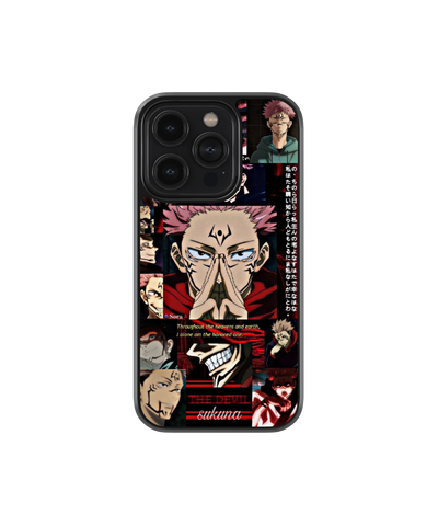 Cursed Gesture | Jujutsu Kaisen - Glass Case Cover | Code: 191