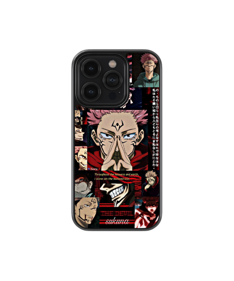 Cursed Gesture | Jujutsu Kaisen - Glass Case Cover | Code: 191