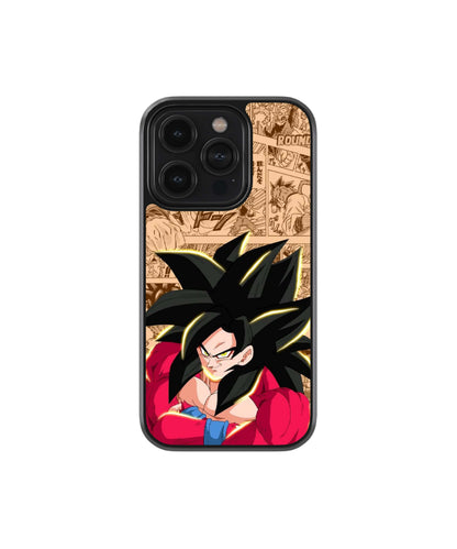 Goku SSJ4 Power | Dragon Ball - Glass Case Cover | Code: 117