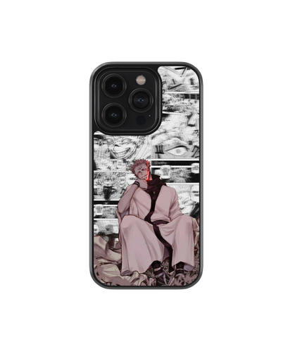 Sukuna's Throne | Jujutsu Kaisen - Glass Case Cover | Code: 196