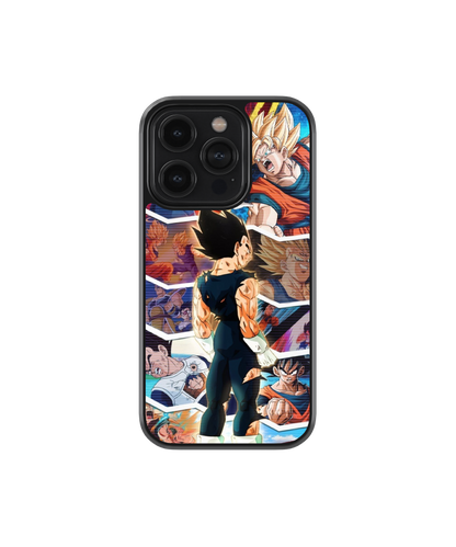 Vegeta Battle Chronicles | Dragon Ball - Glass Case Cover | Code: 127