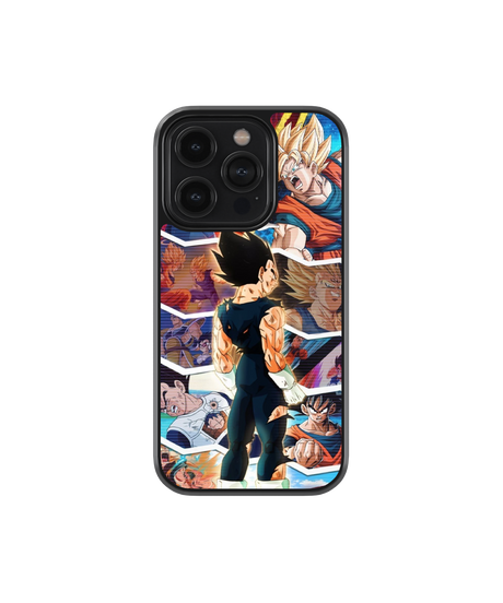 Vegeta Battle Chronicles | Dragon Ball - Glass Case Cover | Code: 127