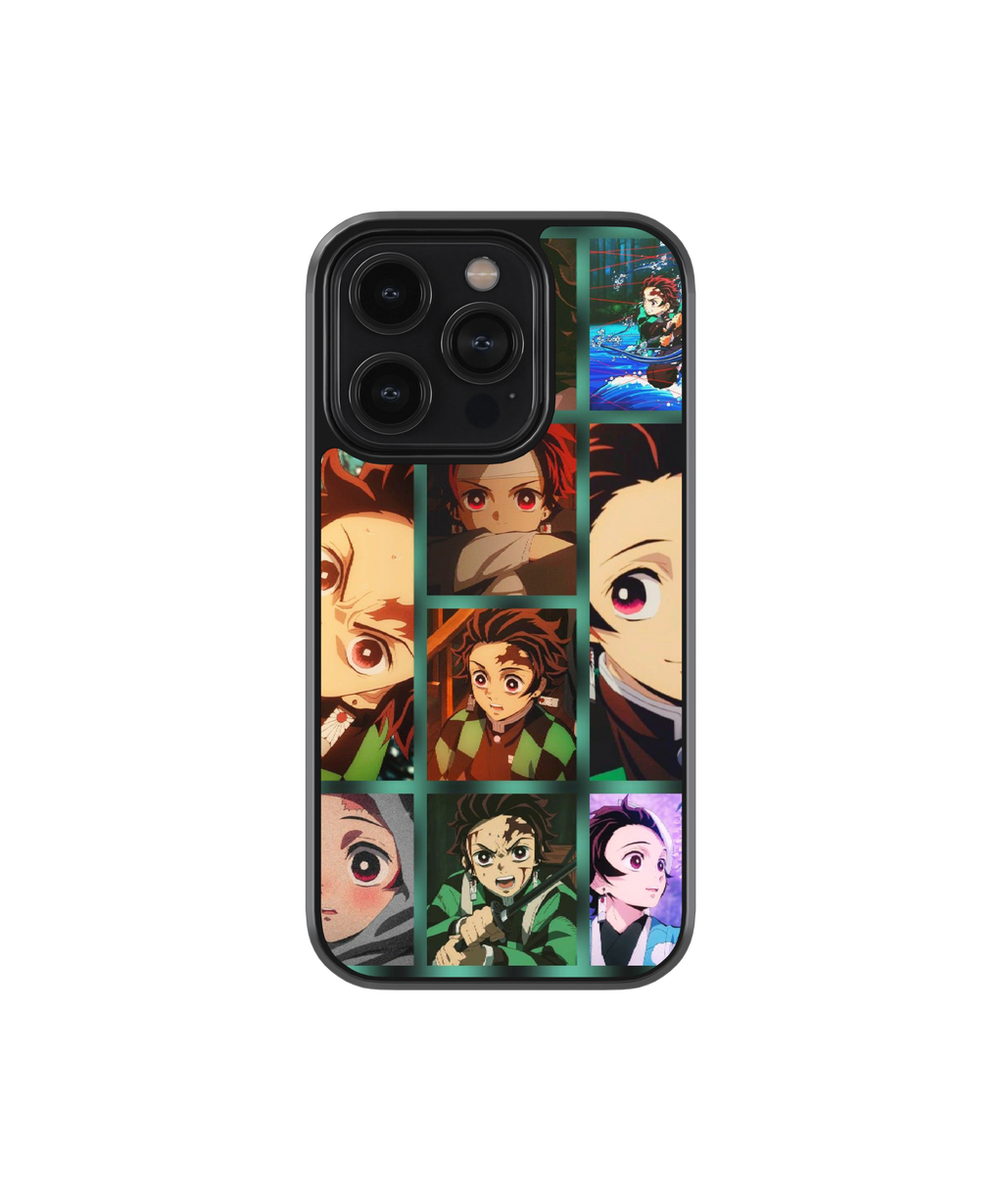 Tanjiro Montage | Demon Slayer - Glass Case | Code: 224