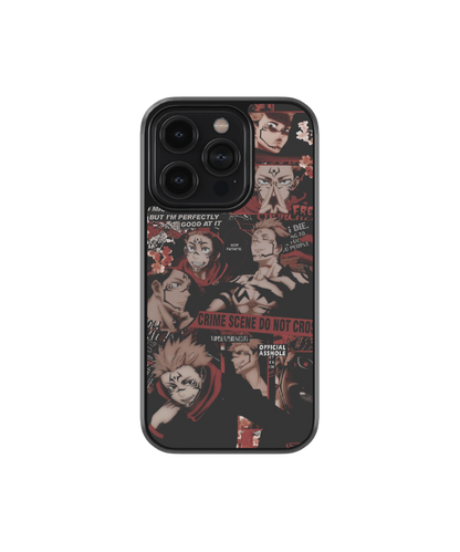 Sukuna's Mayhem | Jujutsu Kaisen - Glass Case Cover | Code: 193
