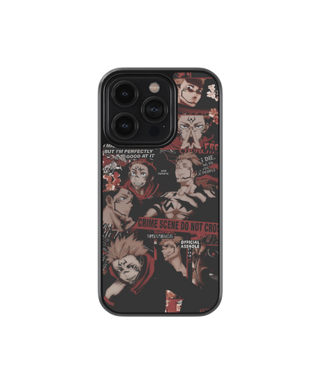Sukuna's Mayhem | Jujutsu Kaisen - Glass Case Cover | Code: 193