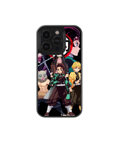Comrades United | Demon Slayer - Glass Case Cover | Code: 235