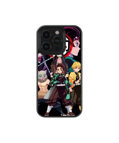 Comrades United | Demon Slayer - Glass Case Cover | Code: 235