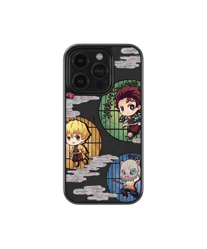 Childhood Squad | Demon Slayer - Glass Case Cover | Code: 234