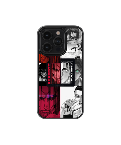 Titan Confrontation | Attack on Titans - Glass Case Cover | Code: 188
