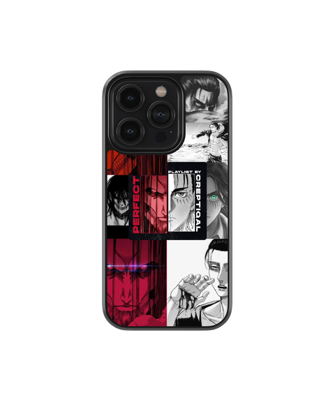 Titan Confrontation | Attack on Titans - Glass Case Cover | Code: 188