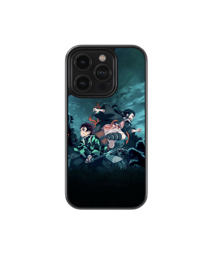Sibling Clash | Demon Slayer - Glass Case Cover | Code: 227
