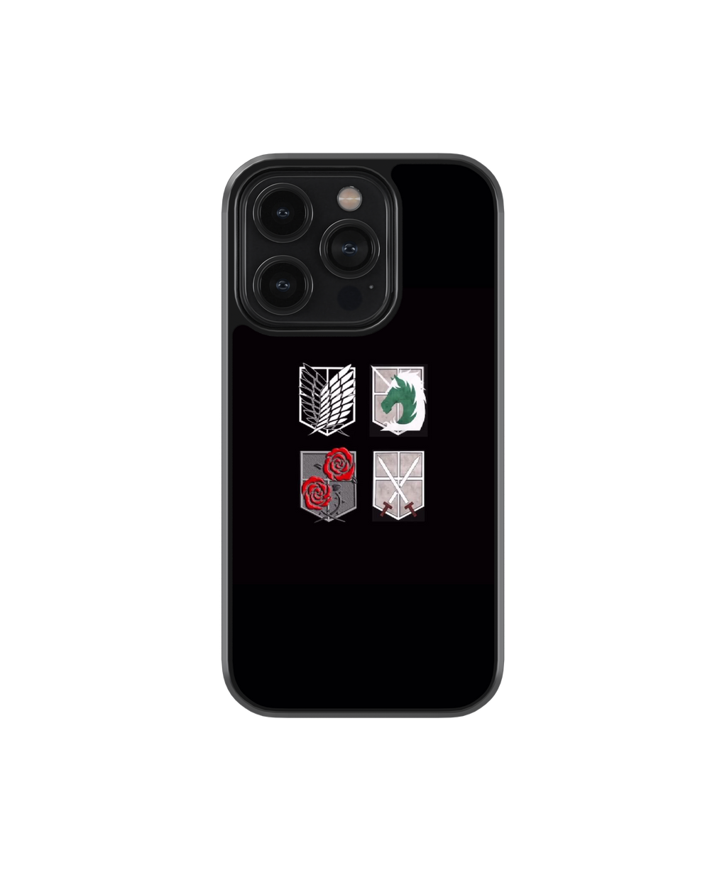 House Insignias | Attack on Titans - Glass Case | Code: 189