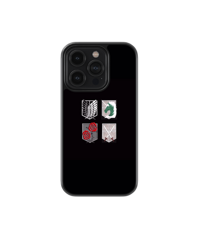 House Insignias | Attack on Titans - Glass Case Cover | Code: 189