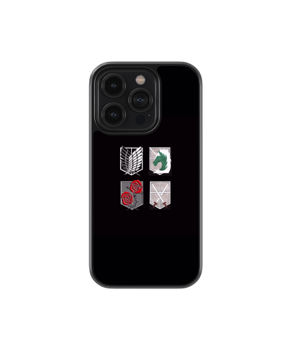 House Insignias | Attack on Titans - Glass Case Cover | Code: 189