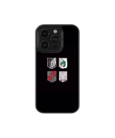 House Insignias | Attack on Titans - Glass Case Cover | Code: 189