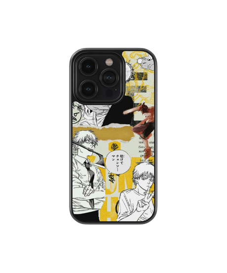 Confident Denji | Chainsaw man - Glass Case Cover | Code: 238