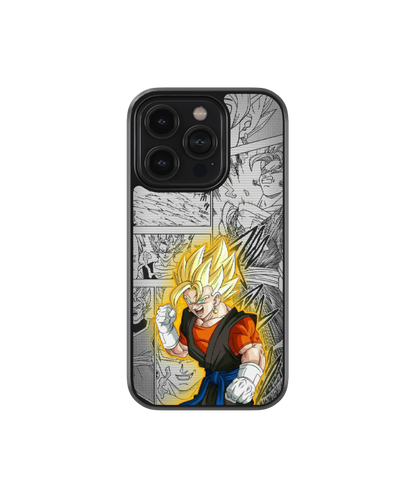 SSJ Goku Ready | Dragon Ball - Glass Case Cover | Code: 129