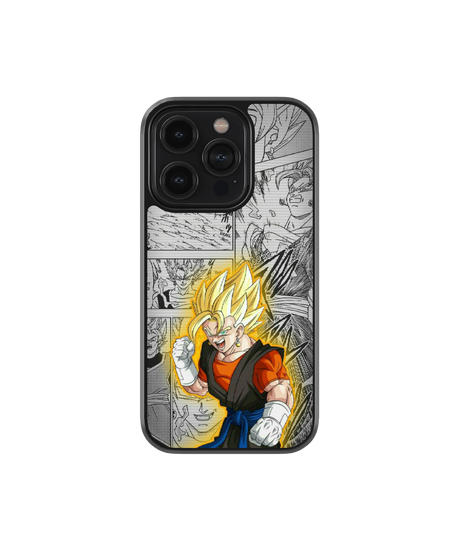 SSJ Goku Ready | Dragon Ball - Glass Case Cover | Code: 129
