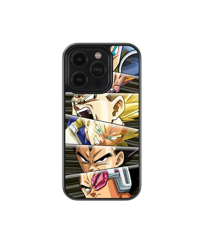 Vegeta Gaze  | Dragon Ball - Glass Case Cover | Code: 128