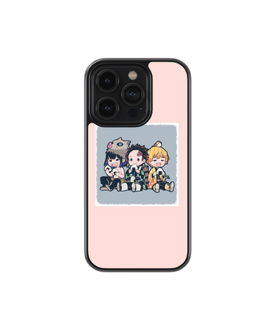 Childhood Trio | Demon Slayer - Glass Case Cover | Code: 231