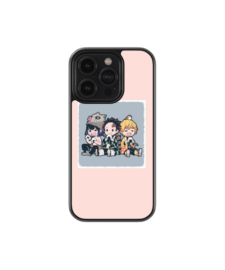 Childhood Trio | Demon Slayer - Glass Case Cover | Code: 231