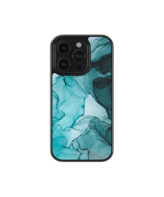 Blue Ocean | Marble - Glass Case | Code: 071
