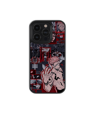 Sukuna Rampage | Jujutsu Kaisen - Glass Case Cover | Code: 197