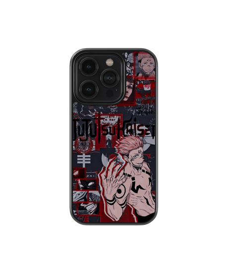 Sukuna Rampage | Jujutsu Kaisen - Glass Case Cover | Code: 197