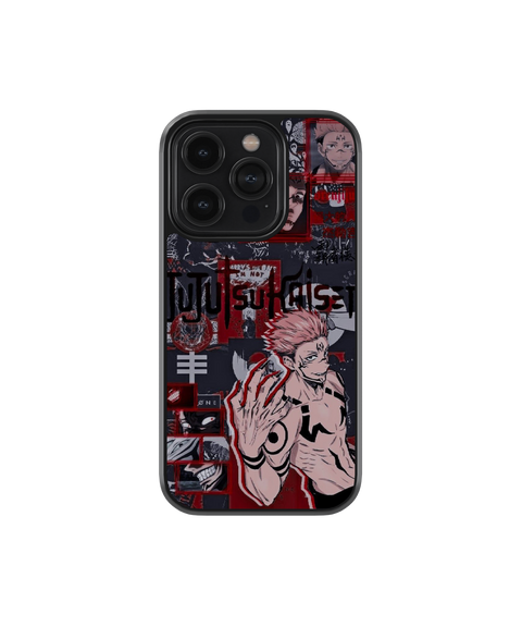 Sukuna Rampage | Jujutsu Kaisen - Glass Case Cover | Code: 197