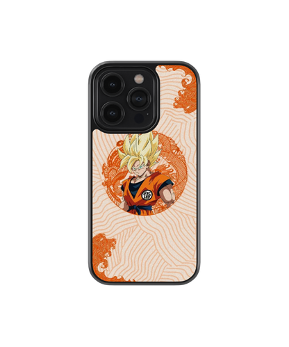 Super Saiyan Goku | Dragon Ball - Glass Case Cover | Code: 125