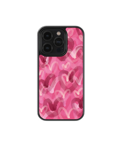 Luminance | Hearts - Glass Case Cover | Code: 040