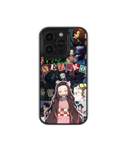 Nezuko's Rescue | Demon Slayer - Glass Case Cover | Code: 225