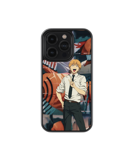 Denji Stance | Chainsaw man - Glass Case Cover | Code: 242