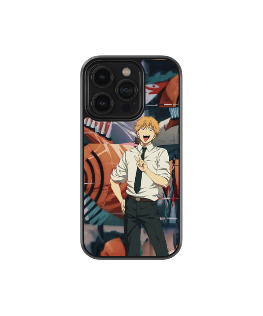 Denji Stance | Chainsaw man - Glass Case | Code: 242