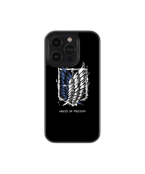 Freedom Emblem | Attack on Titans - Glass Case | Code: 185