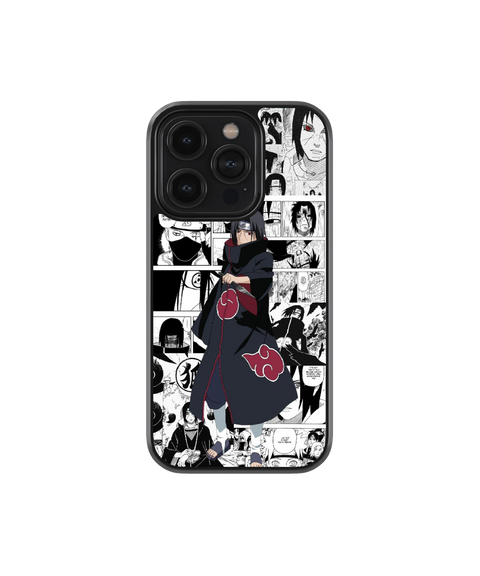 Itachi's Arsenal | Naruto - Glass Case Cover | Code: 141