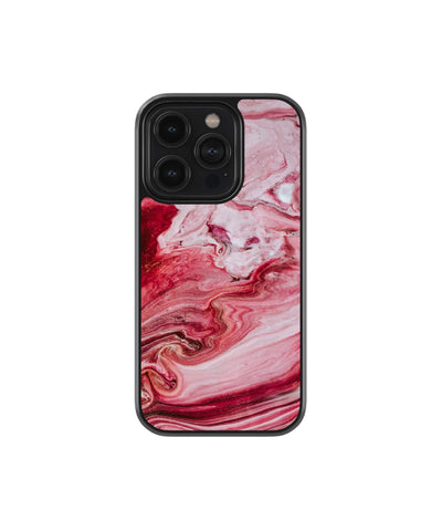 Red Marble | Marble - Glass Case Cover | Code: 067
