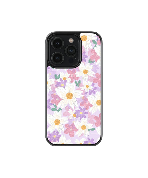 Small Steps | Floral - Glass Case Cover | Code: 177