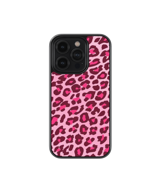 Pink Leopard | Pinteresty Glass Case | Code: 282