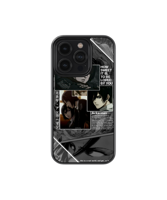 Soldier's Gaze | Attack on Titans - Glass Case | Code: 186