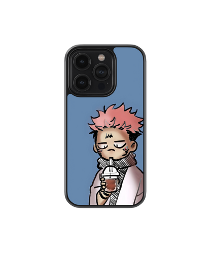Coffee Encounter | Jujutsu Kaisen - Glass Case Cover | Code: 200