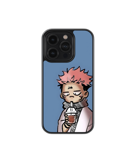 Coffee Encounter | Jujutsu Kaisen - Glass Case Cover | Code: 200