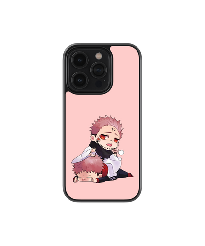 Playful Duel | Jujutsu Kaisen - Glass Case Cover | Code: 201