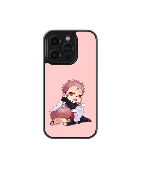 Playful Duel | Jujutsu Kaisen - Glass Case Cover | Code: 201