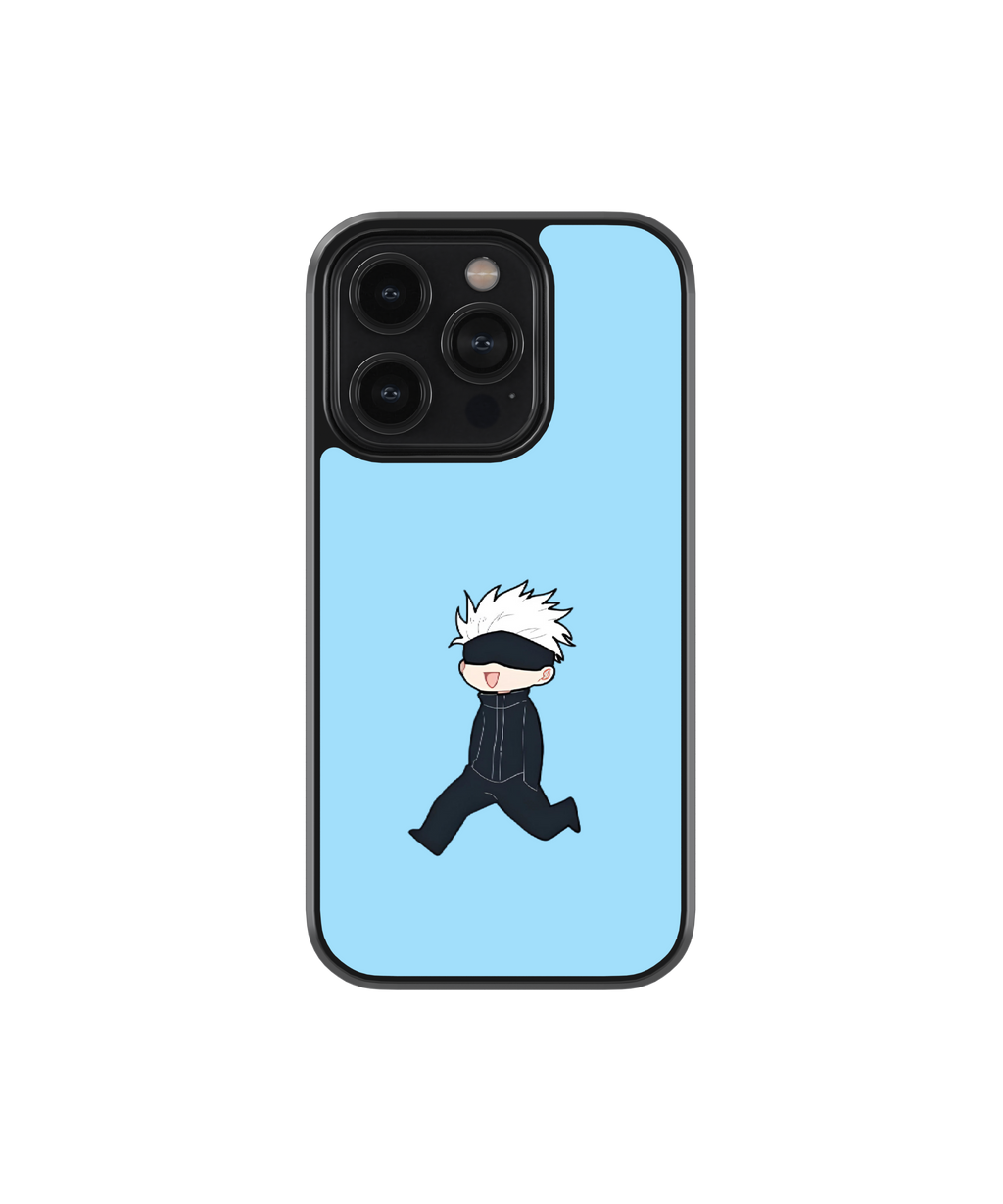 Satoru Charm | Jujutsu Kaisen - Glass Case | Code: 202