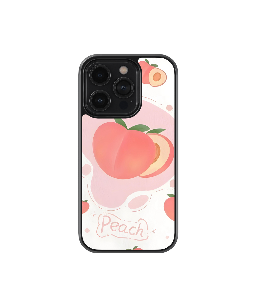 Peachy Paradise | Pinteresty Glass Case Cover | Code: 273