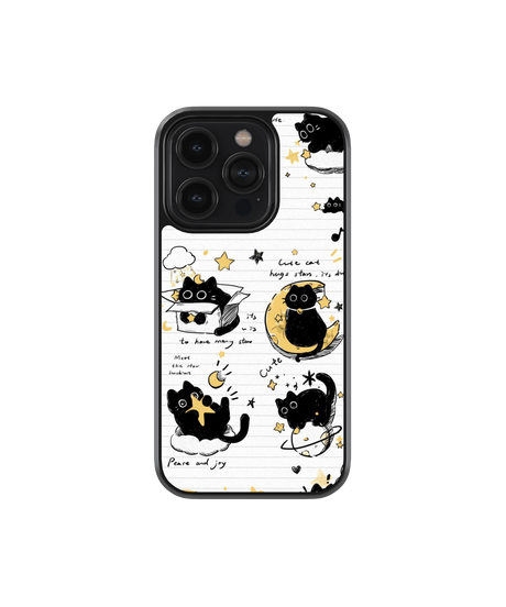 Minimal Strokes | Scribble - Glass Case Cover | Code: 311